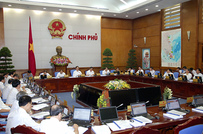 Những chuyển biến tích cực trong họp phiên thường kỳ tháng 9/2012 của Chính phủ