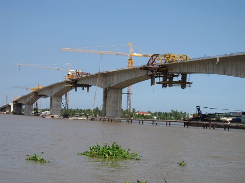 Hamluong3 Dự án xây dựng cầu Hàm Luông – Cày Bắc – Tp.Bến Tre